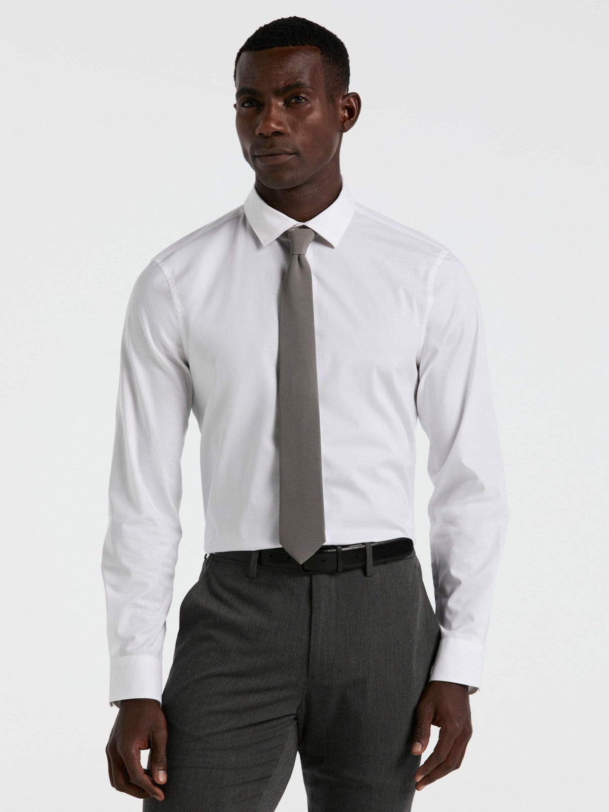 Dobby Cotton Stretch Slim Fit Shirt -  Perry Ellis near me