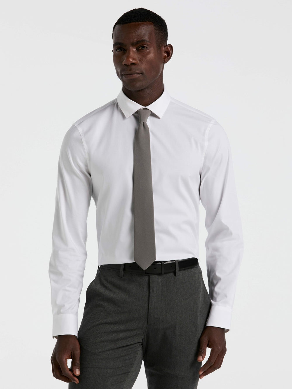 Dobby Cotton Stretch Slim Fit Shirt -  Perry Ellis near me