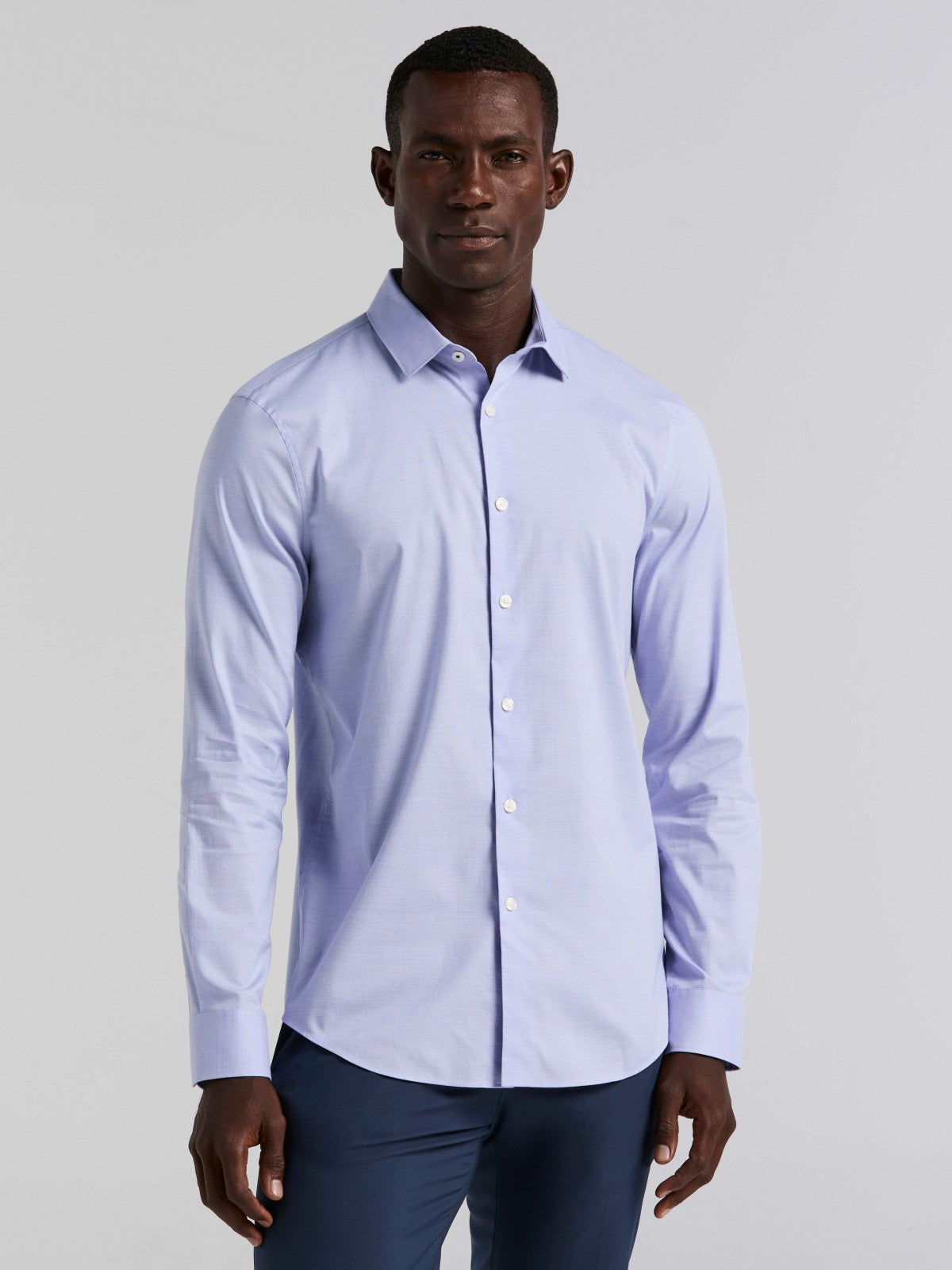 Dobby Cotton Stretch Slim Fit Shirt -  Perry Ellis near me