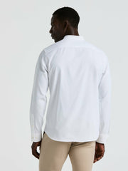 Men's Untucked Total Stretch Slim Fit Banded Collar Shirt - Perry Ellis -  Perry Ellis for sale