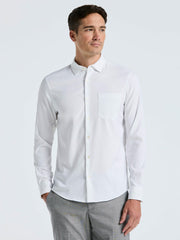 Untucked Total Stretch Slim Fit Solid Shirt -  Perry Ellis discount