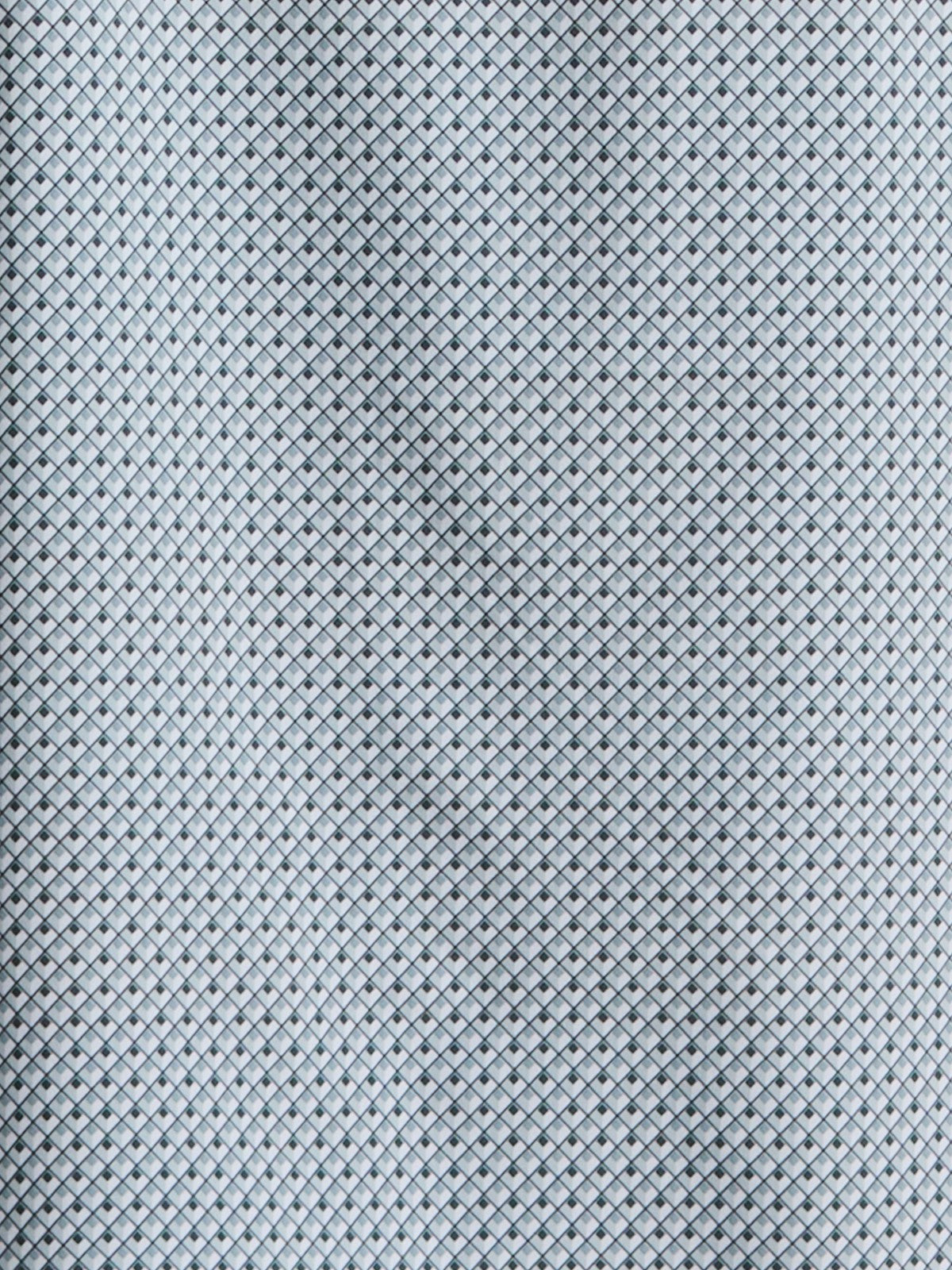 Slim Fit Cube Geometric Print Shirt -  Perry Ellis on sale
