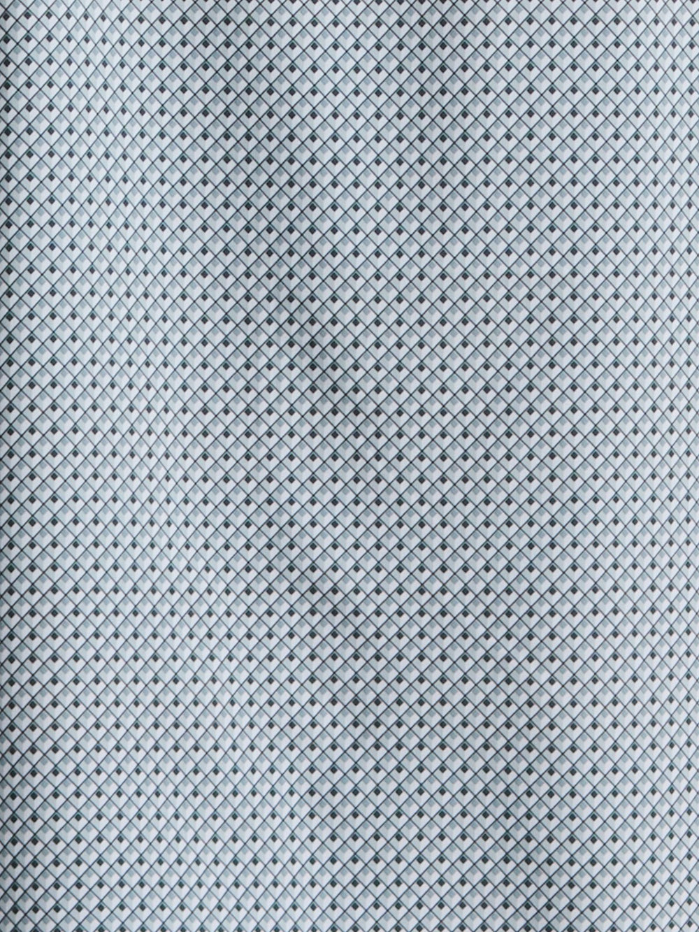 Slim Fit Cube Geometric Print Shirt -  Perry Ellis on sale
