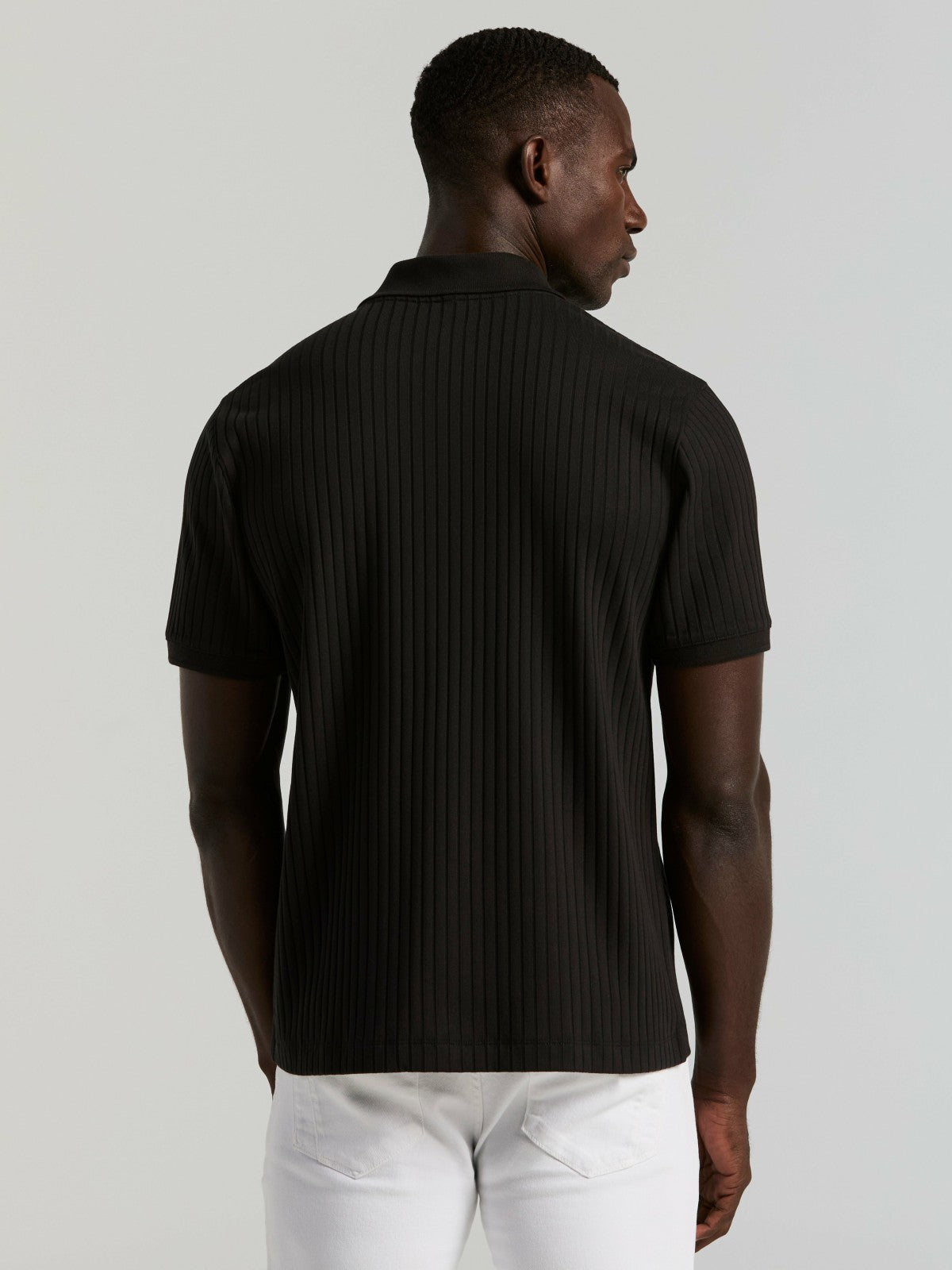 Ribbed Button Front Knit -  Perry Ellis on sale