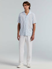 Textured Dobby Camp Collar Shirt -  Perry Ellis discount