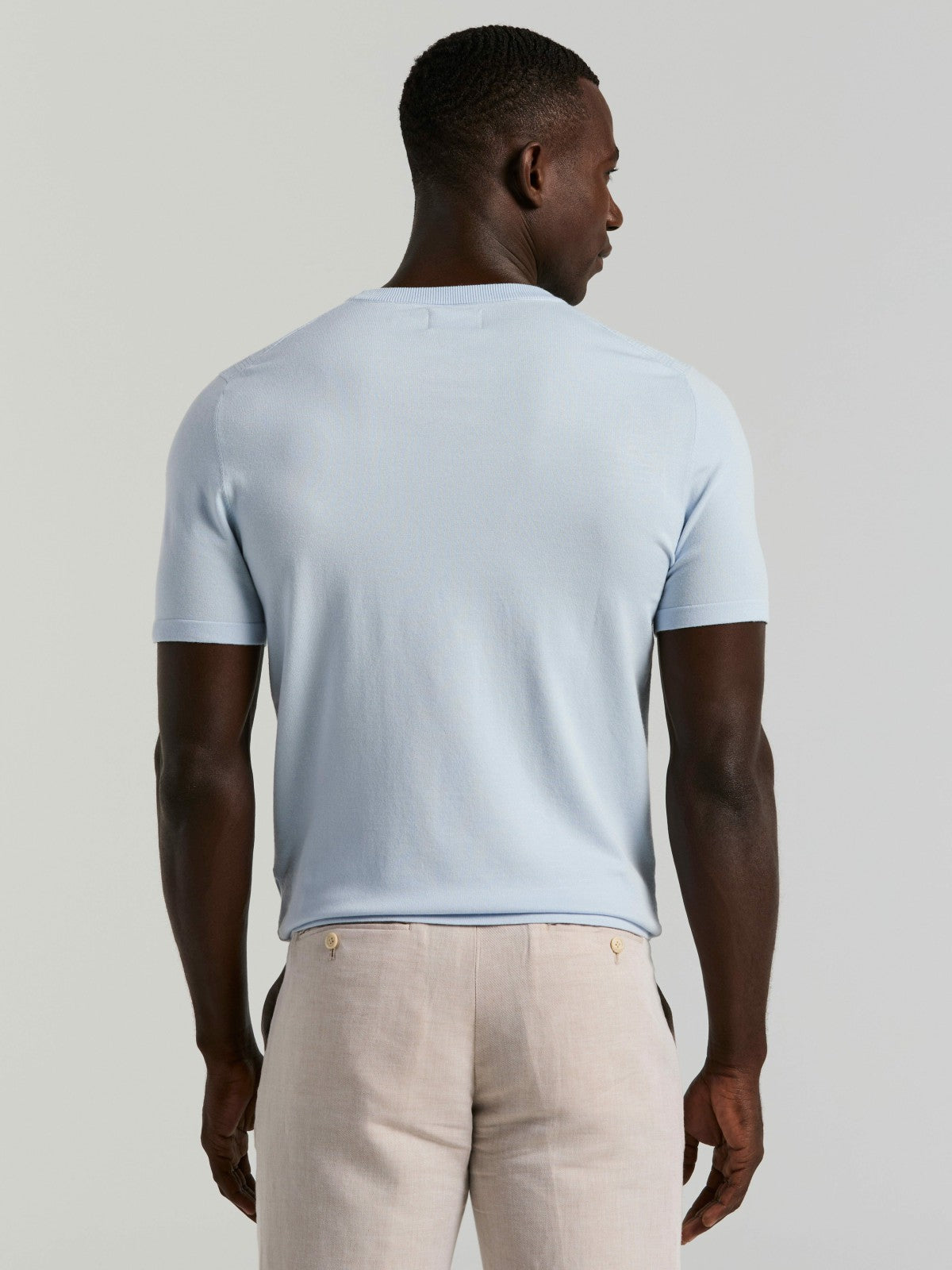 Geometric Textured Sweater Tee -  Perry Ellis near me