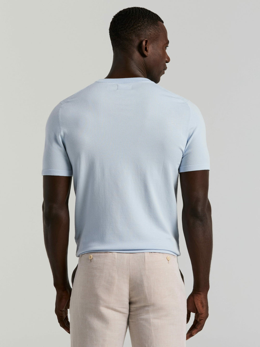 Geometric Textured Sweater Tee -  Perry Ellis near me