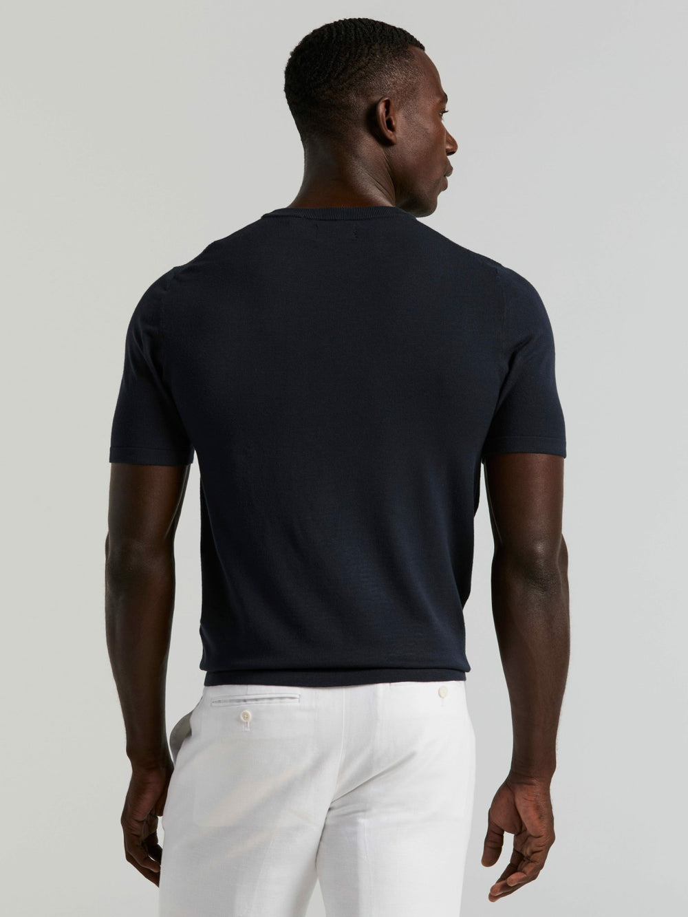 Geometric Textured Sweater Tee -  Perry Ellis near me