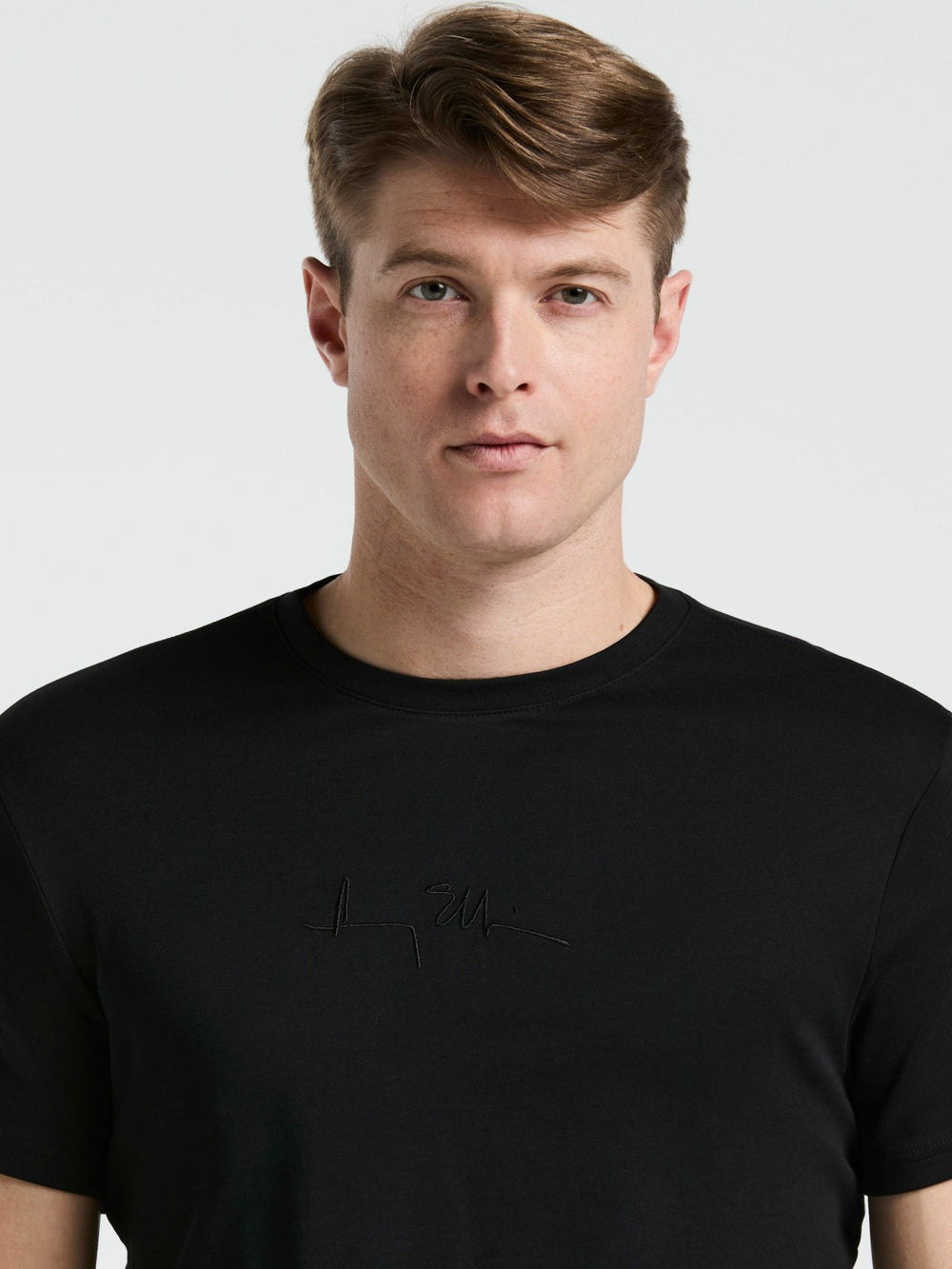 Bold Signature Crew Neck Tee -  Perry Ellis sale