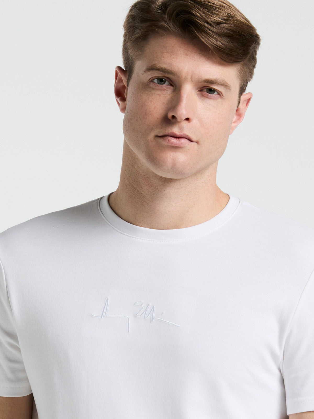 Bold Signature Crew Neck Tee -  Perry Ellis sale