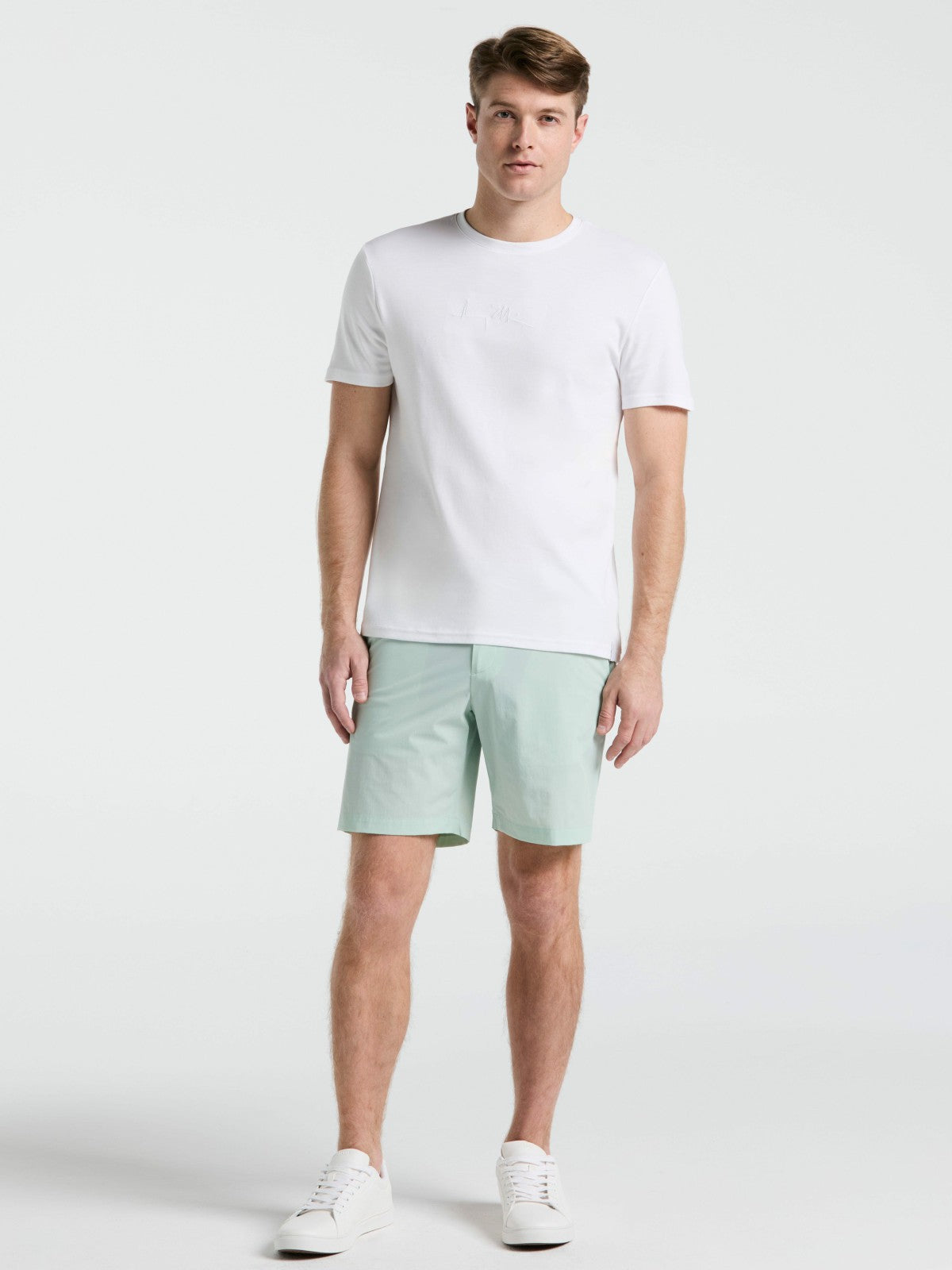 Bold Signature Crew Neck Tee -  Perry Ellis sale