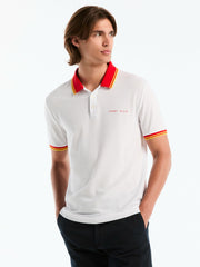 Men's Spain Cotton Pique Polo Shirt -  Perry Ellis online