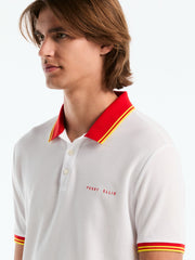 Men's Spain Cotton Pique Polo Shirt -  Perry Ellis online