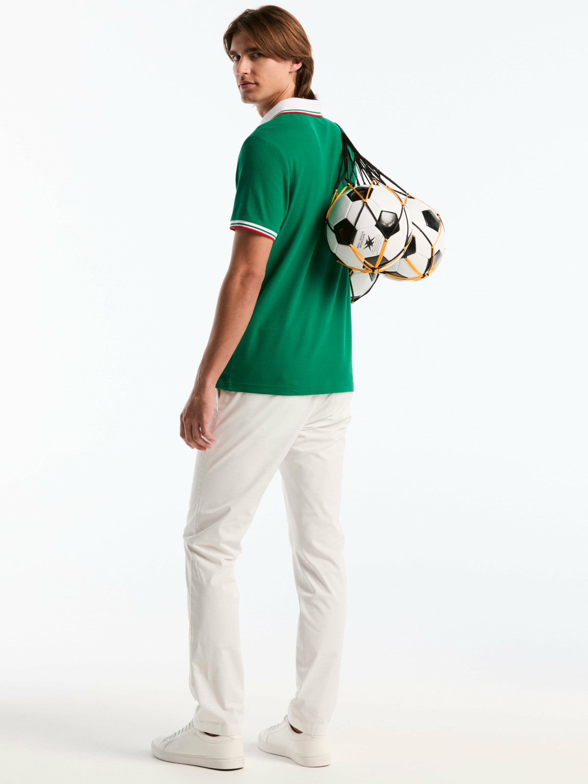 Men's Mexico Cotton Pique Polo Shirt -  Perry Ellis discount