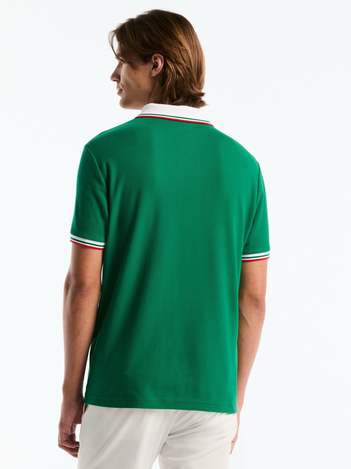 Men's Mexico Cotton Pique Polo Shirt -  Perry Ellis discount