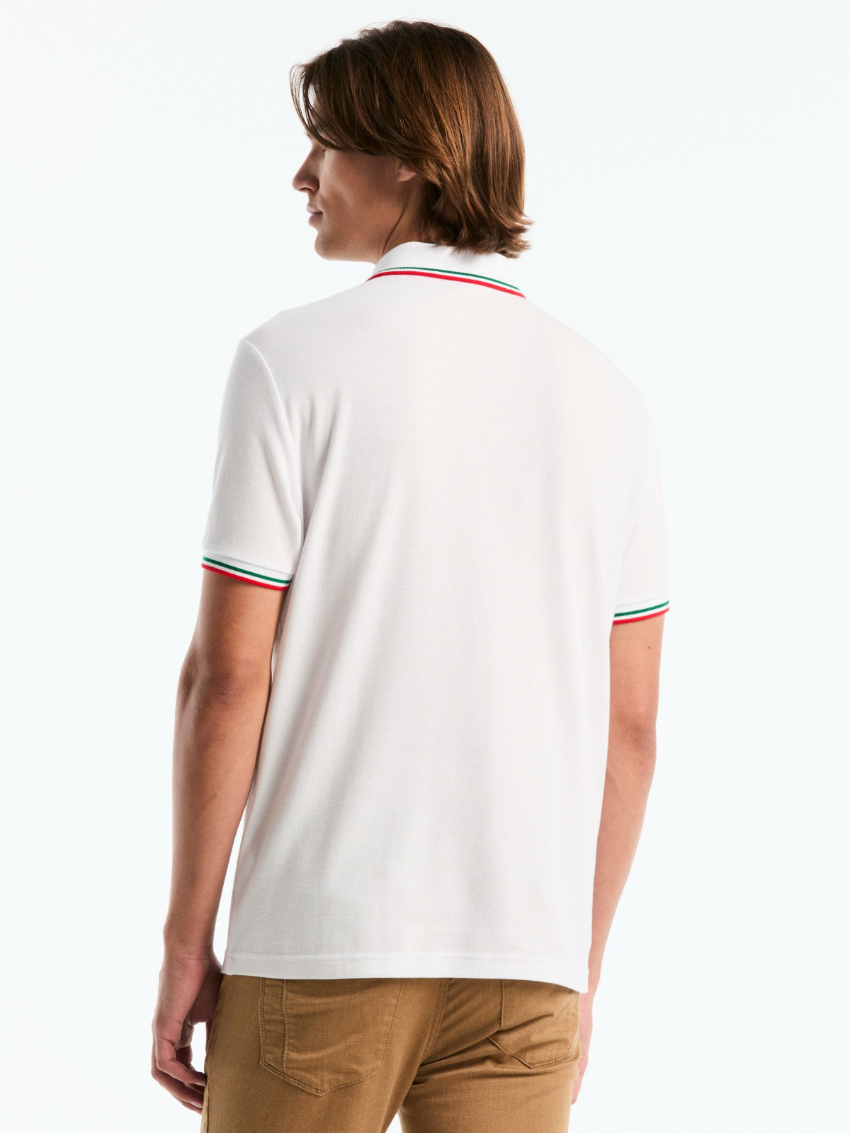Men's Mexico Cotton Pique Polo Shirt -  Perry Ellis discount