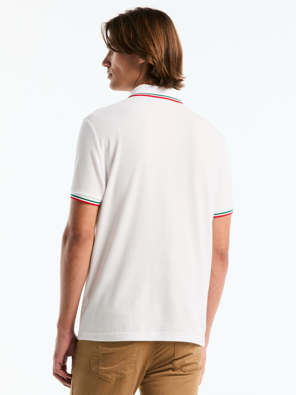 Men's Mexico Cotton Pique Polo Shirt -  Perry Ellis discount