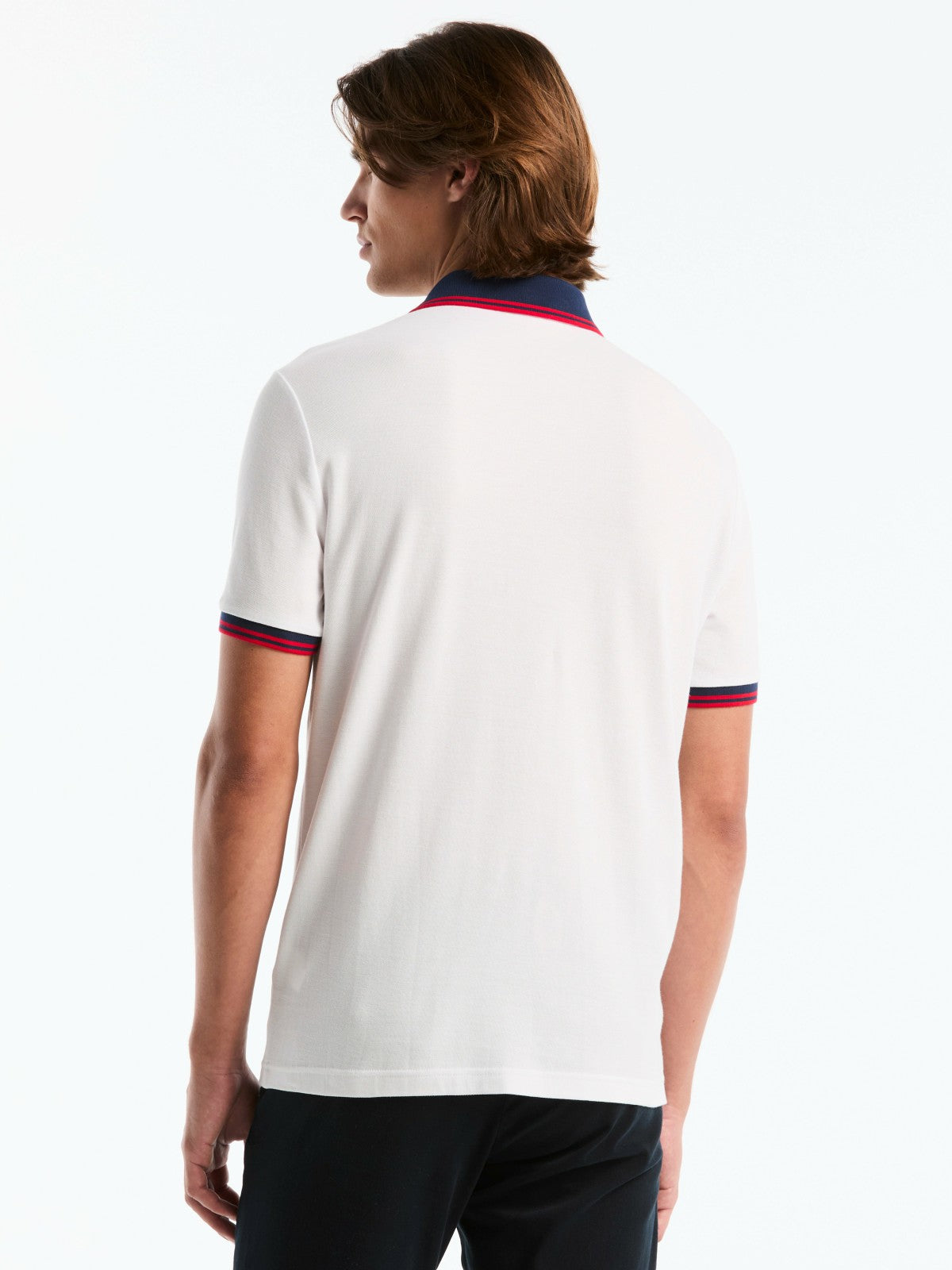 Men's USA Cotton Pique Polo Shirt -  Perry Ellis US