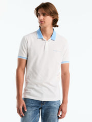 Men's Argentina Cotton Pique Polo Shirt -  Perry Ellis sale