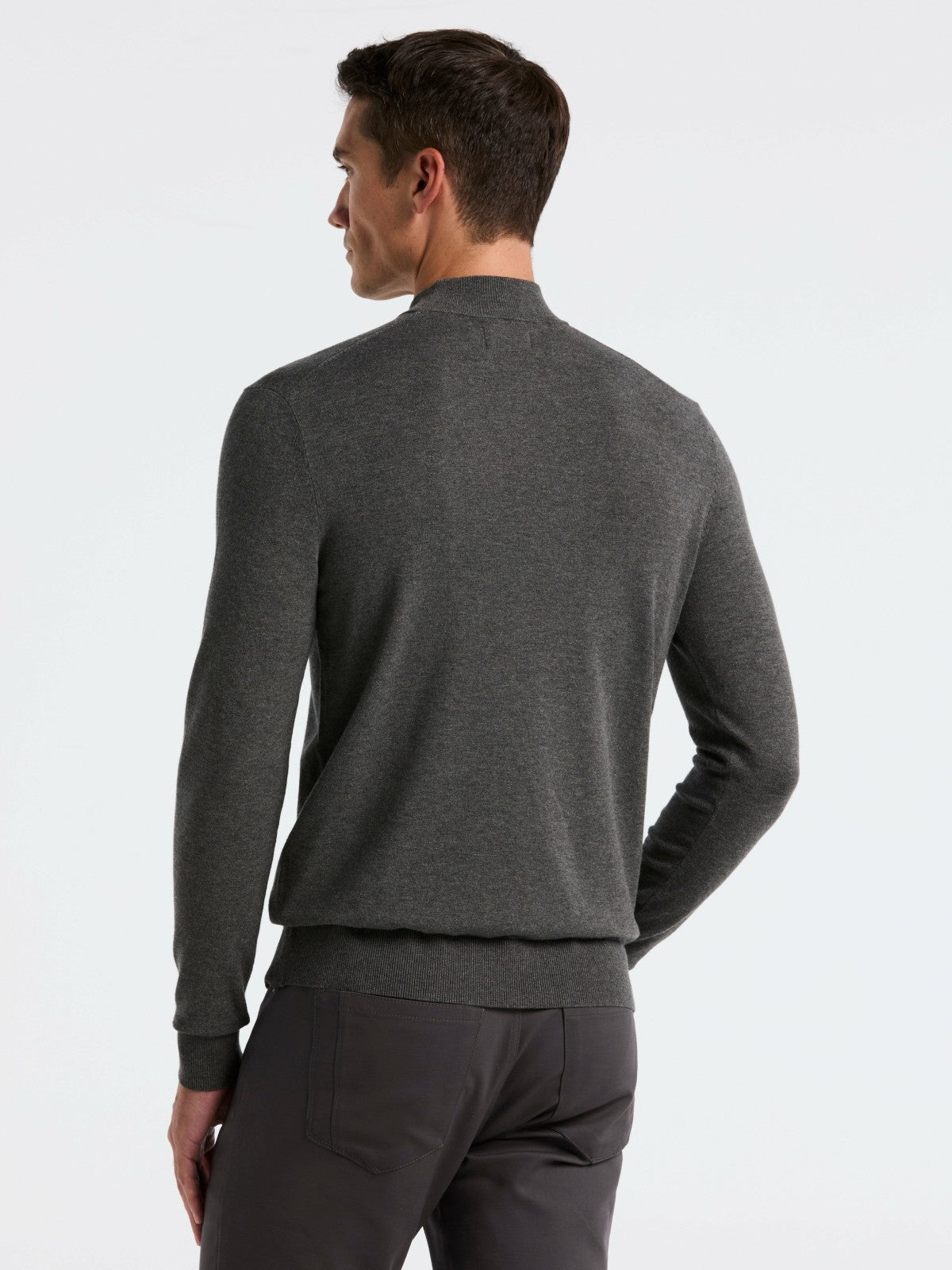 Tech Knit Mock Neck Sweater -  Perry Ellis for sale