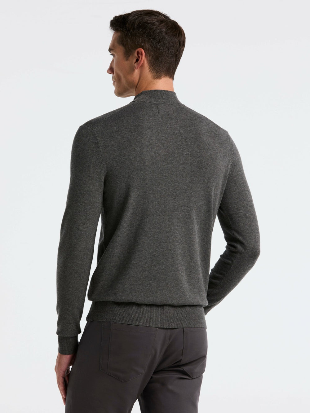 Tech Knit Mock Neck Sweater -  Perry Ellis for sale