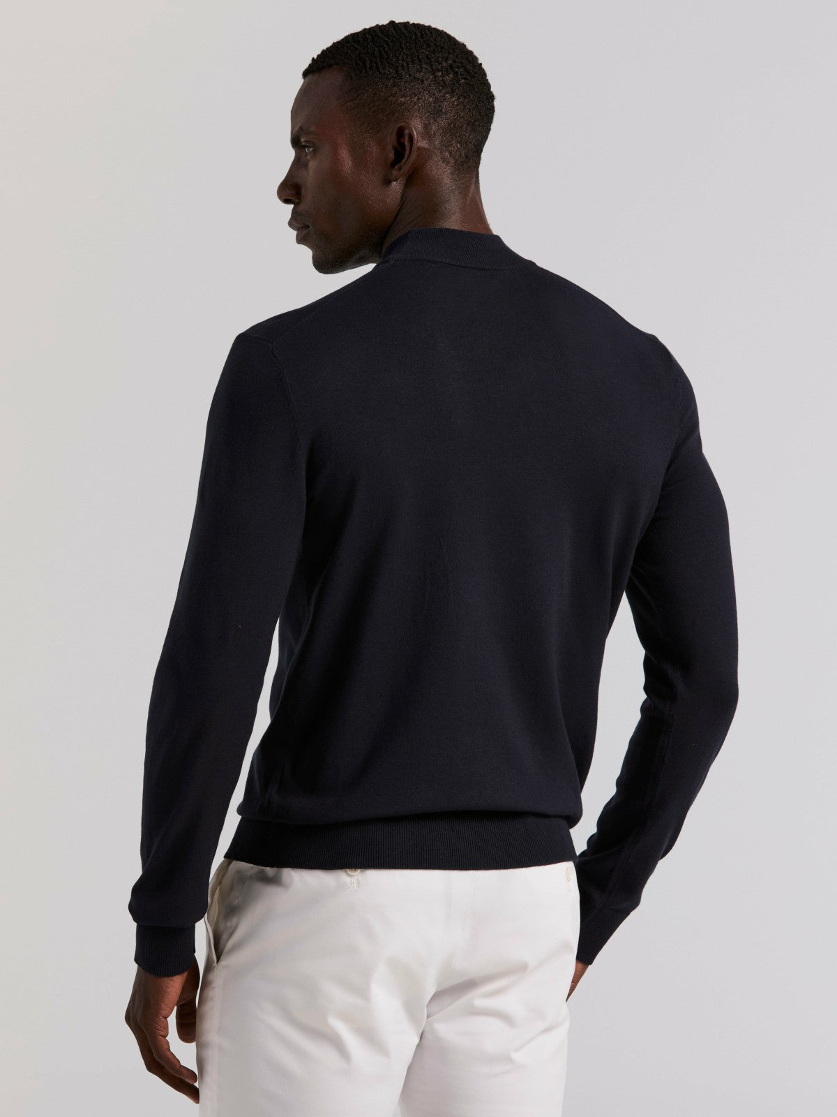Tech Knit Mock Neck Sweater -  Perry Ellis for sale