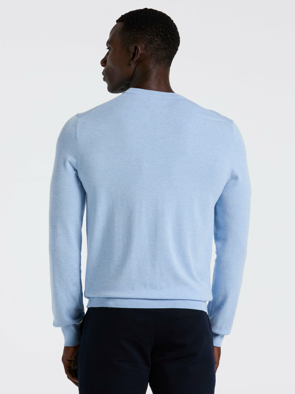 Tech Knit Crew Neck Sweater -  Perry Ellis on sale