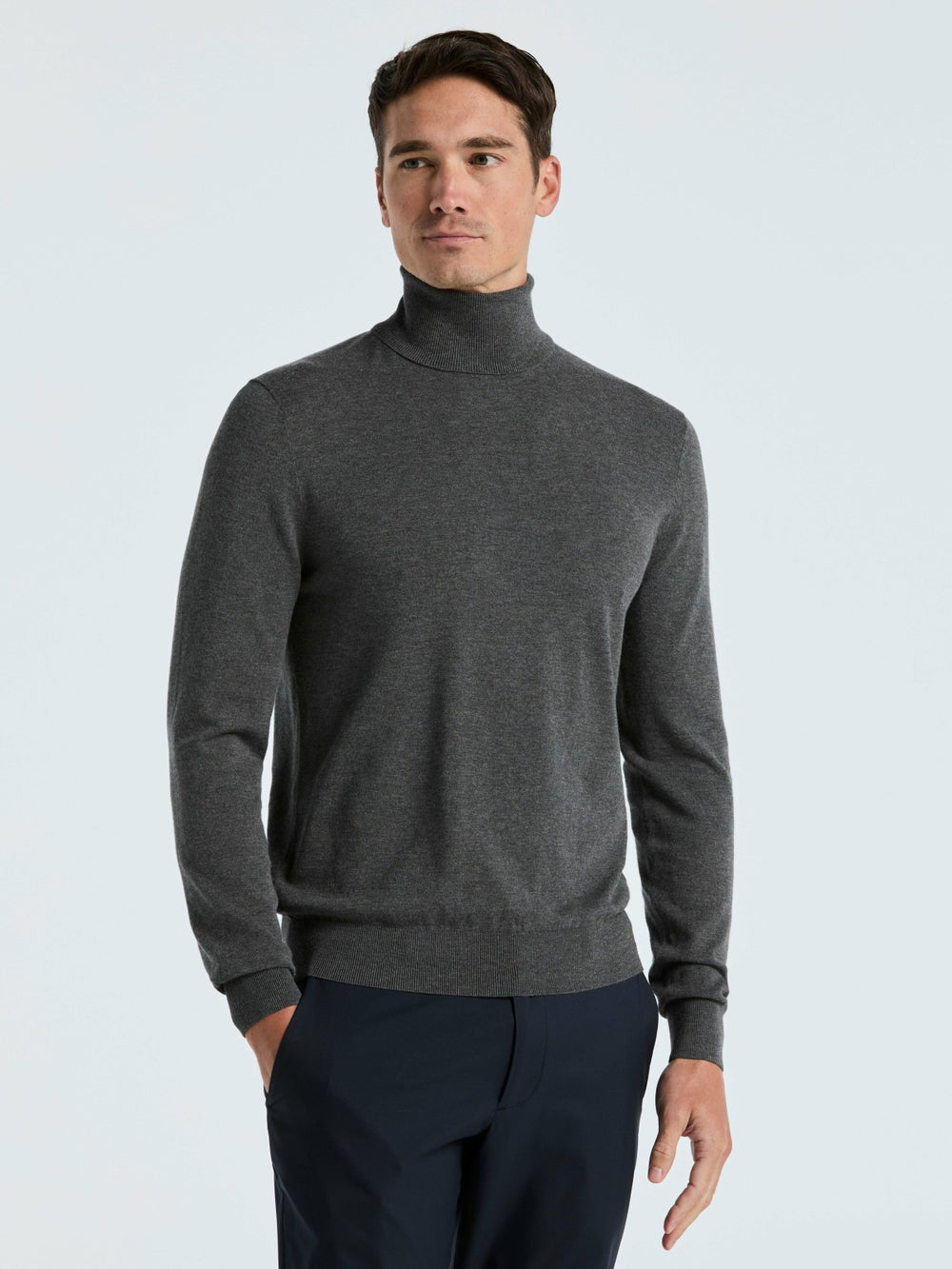 Tech Knit Turtleneck Sweater -  Perry Ellis online