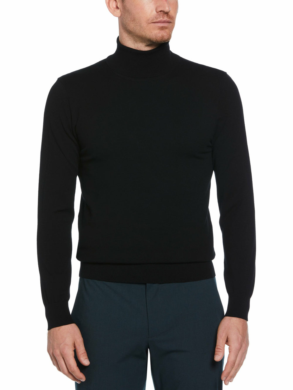 Tech Knit Turtleneck Sweater -  Perry Ellis online
