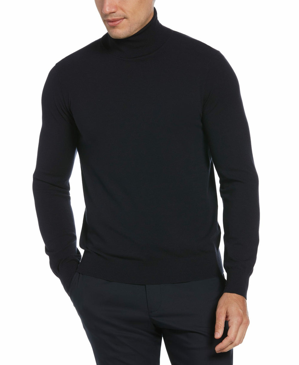 Tech Knit Turtleneck Sweater -  Perry Ellis online