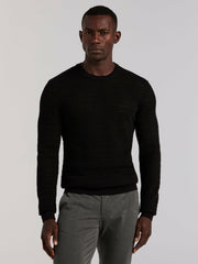 Cotton Crew Neck Sweater -  Perry Ellis sale