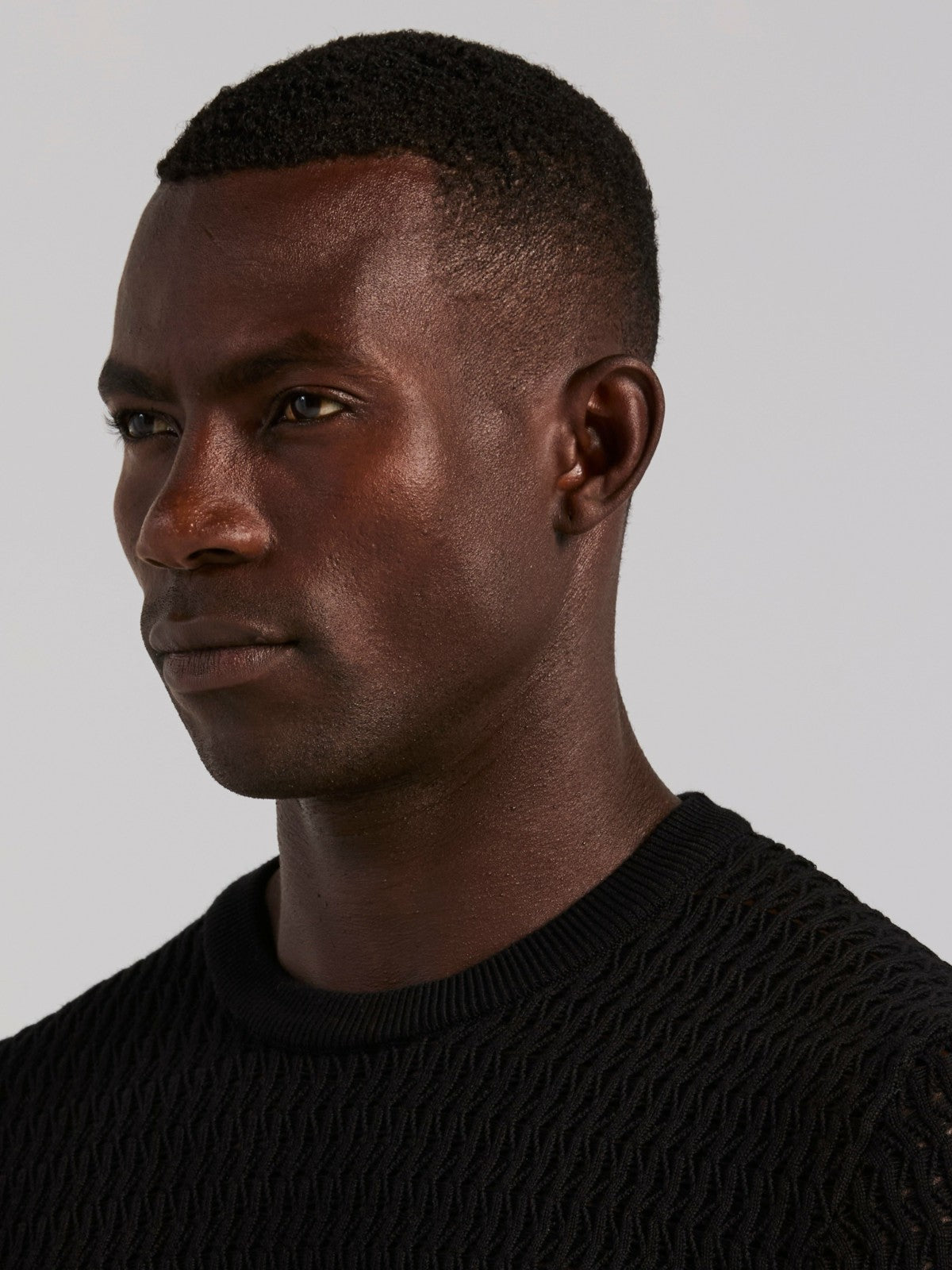 Cotton Crew Neck Sweater -  Perry Ellis sale