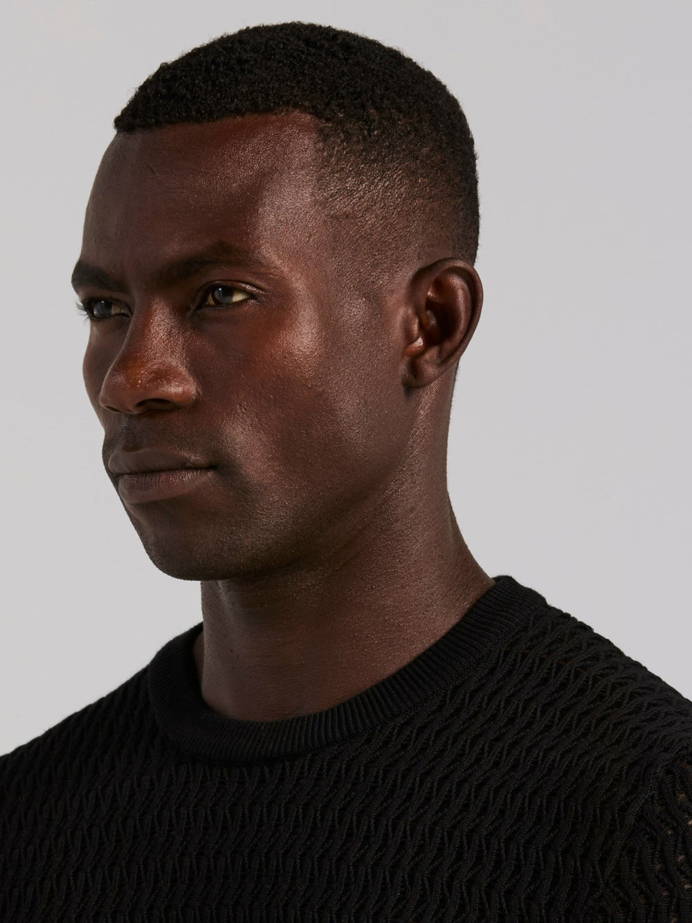 Cotton Crew Neck Sweater -  Perry Ellis sale