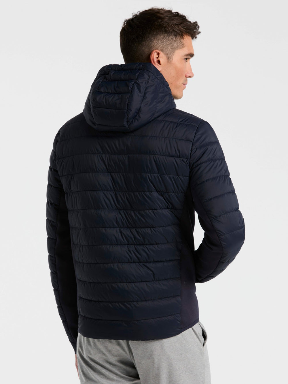 Hybrid Lightweight Puffer Jacket -  Perry Ellis discount