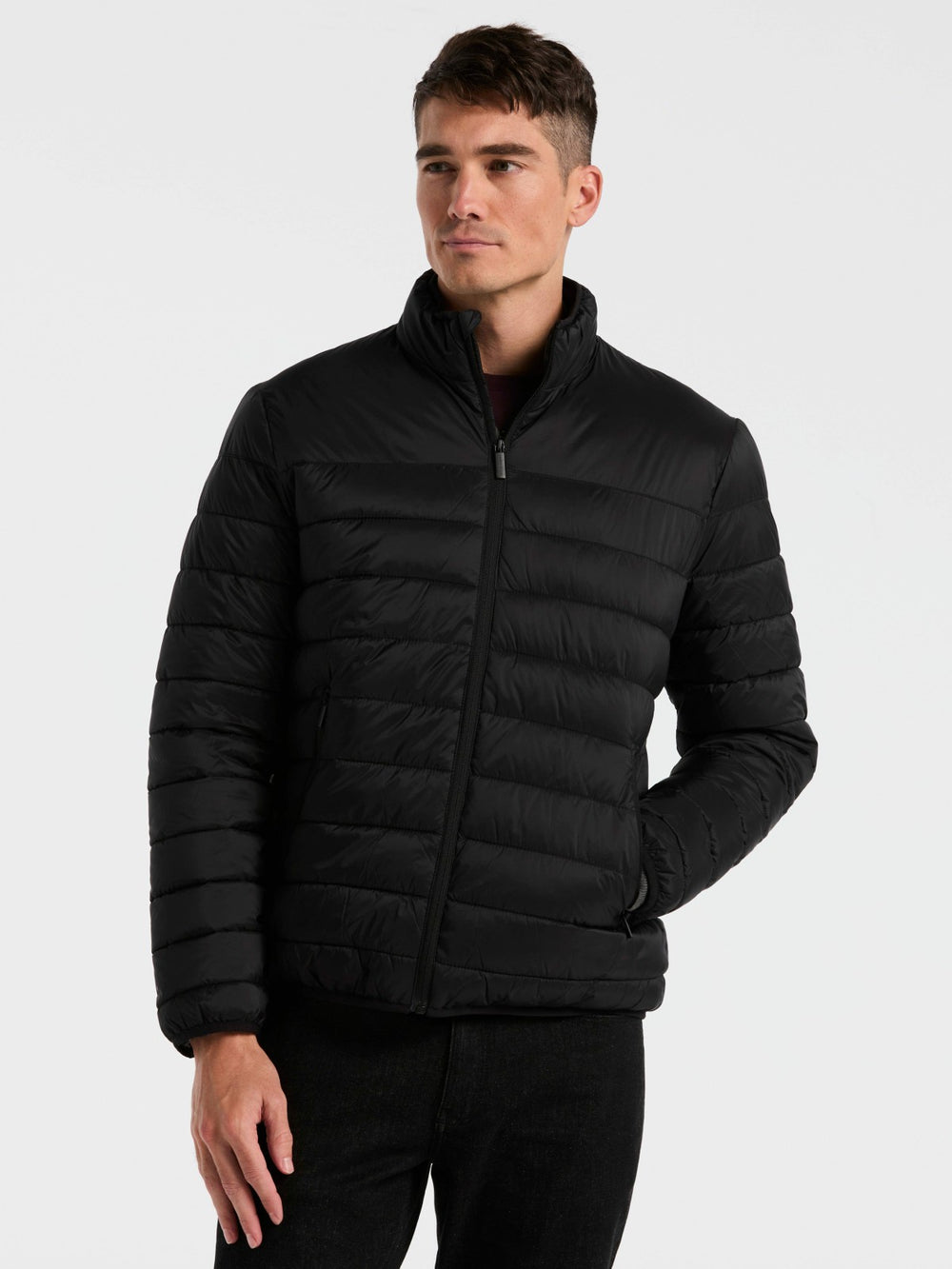 Lightweight Puffer Jacket -  Perry Ellis US