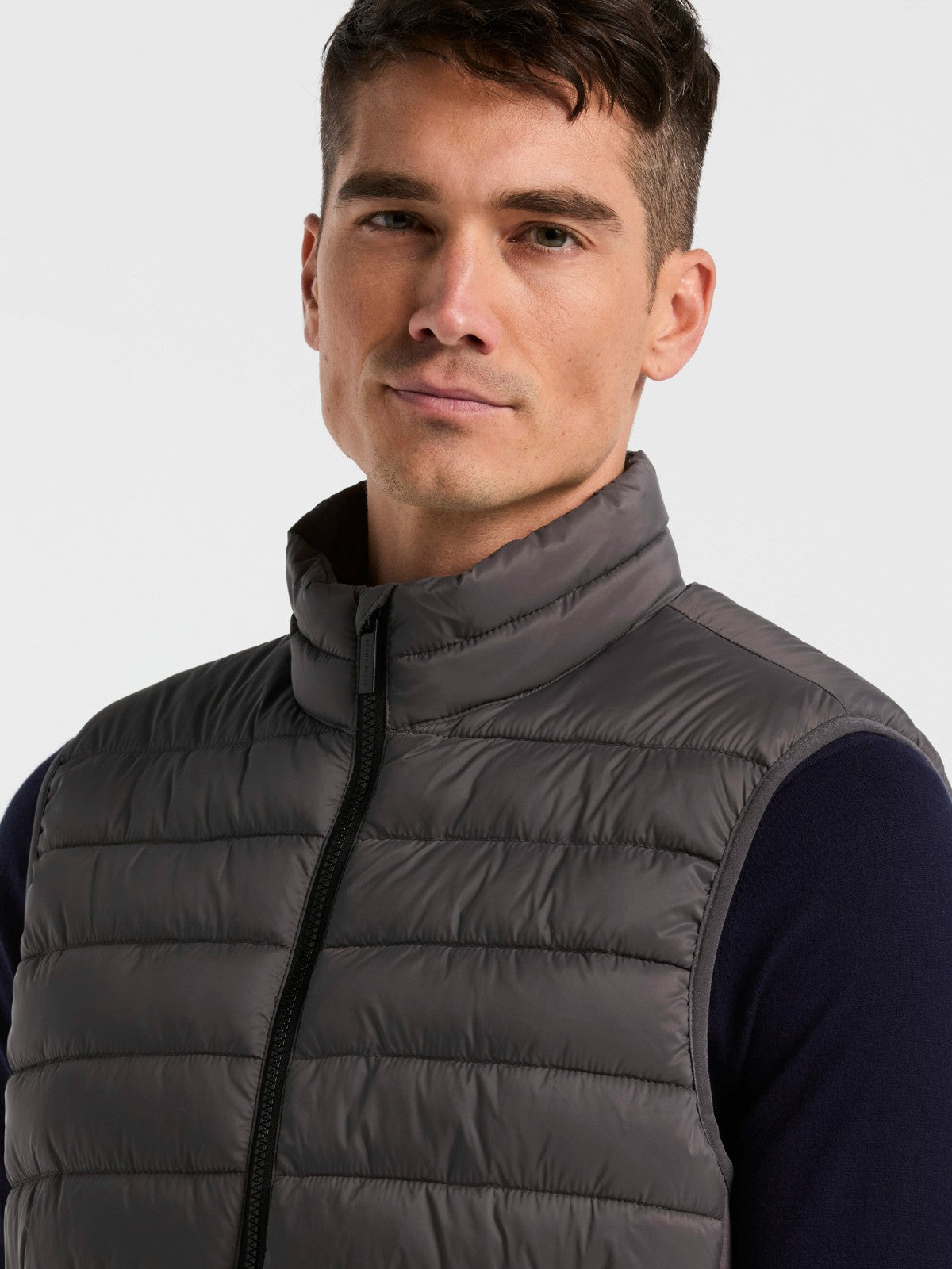 Hybrid Lightweight Puffer Vest -  Perry Ellis near me