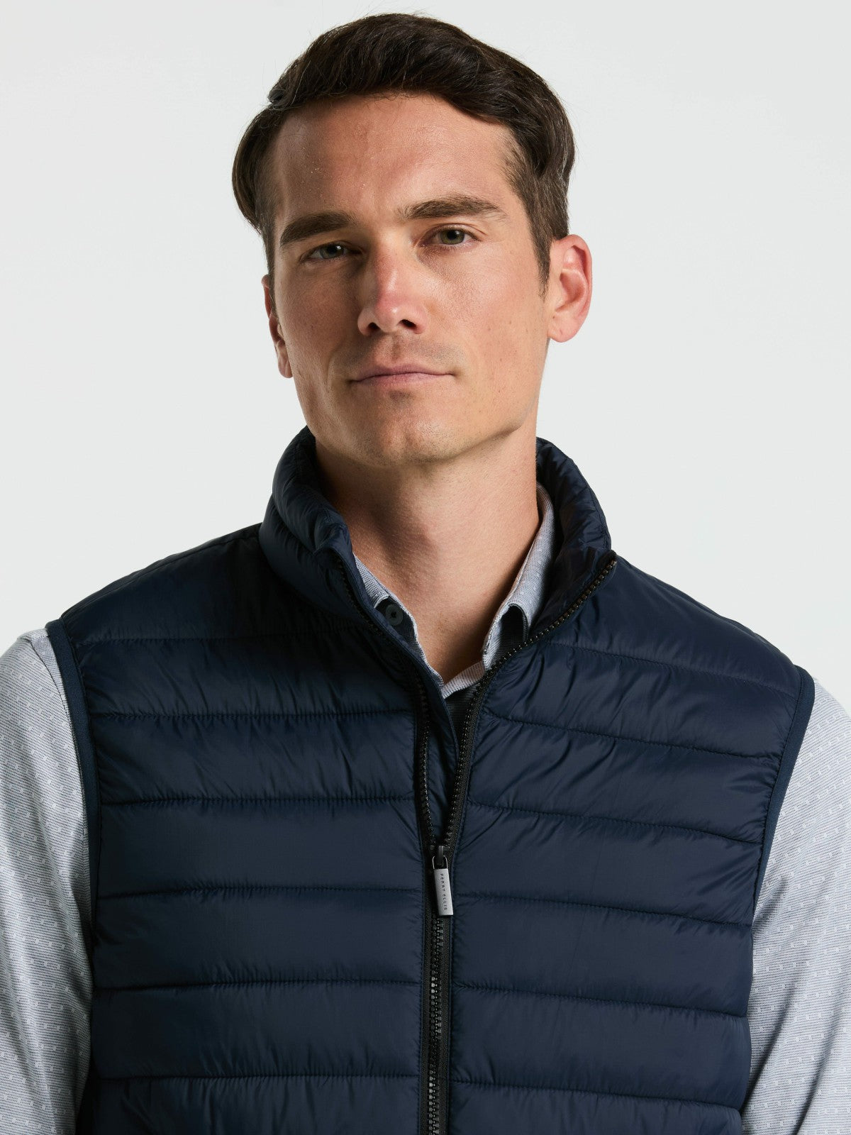 Hybrid Lightweight Puffer Vest -  Perry Ellis near me