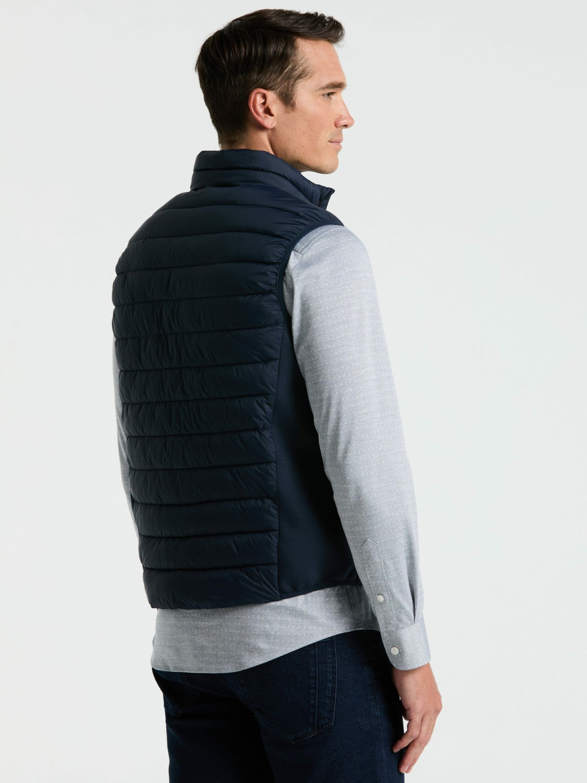 Hybrid Lightweight Puffer Vest -  Perry Ellis near me