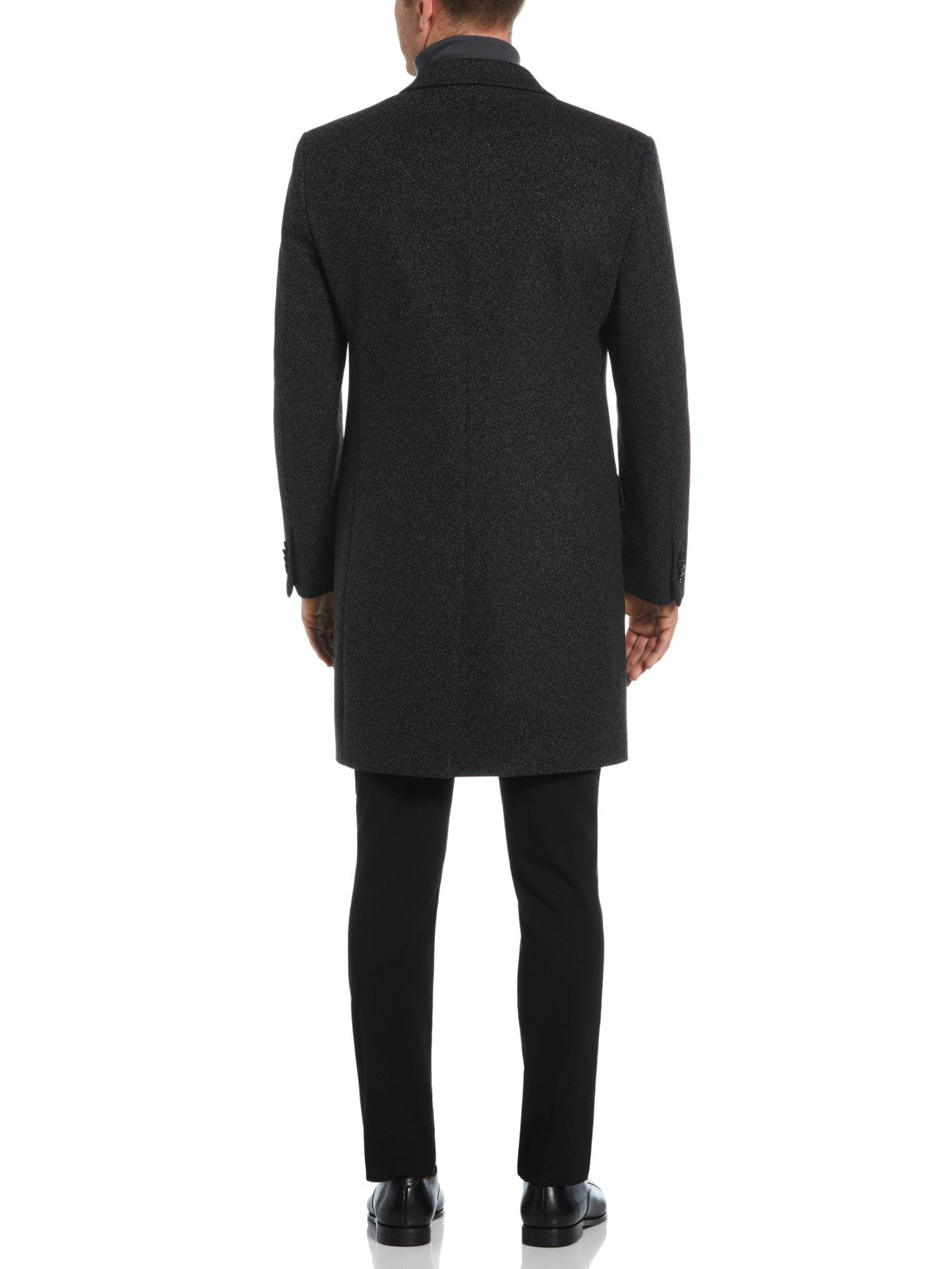 Single Breasted 3 Button Overcoat -  Perry Ellis sale