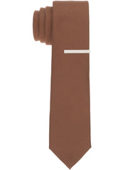 Oxford Solid Slim Tie -  Perry Ellis sale