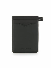 Leather Magnetic Card Case Wallet -  Perry Ellis US