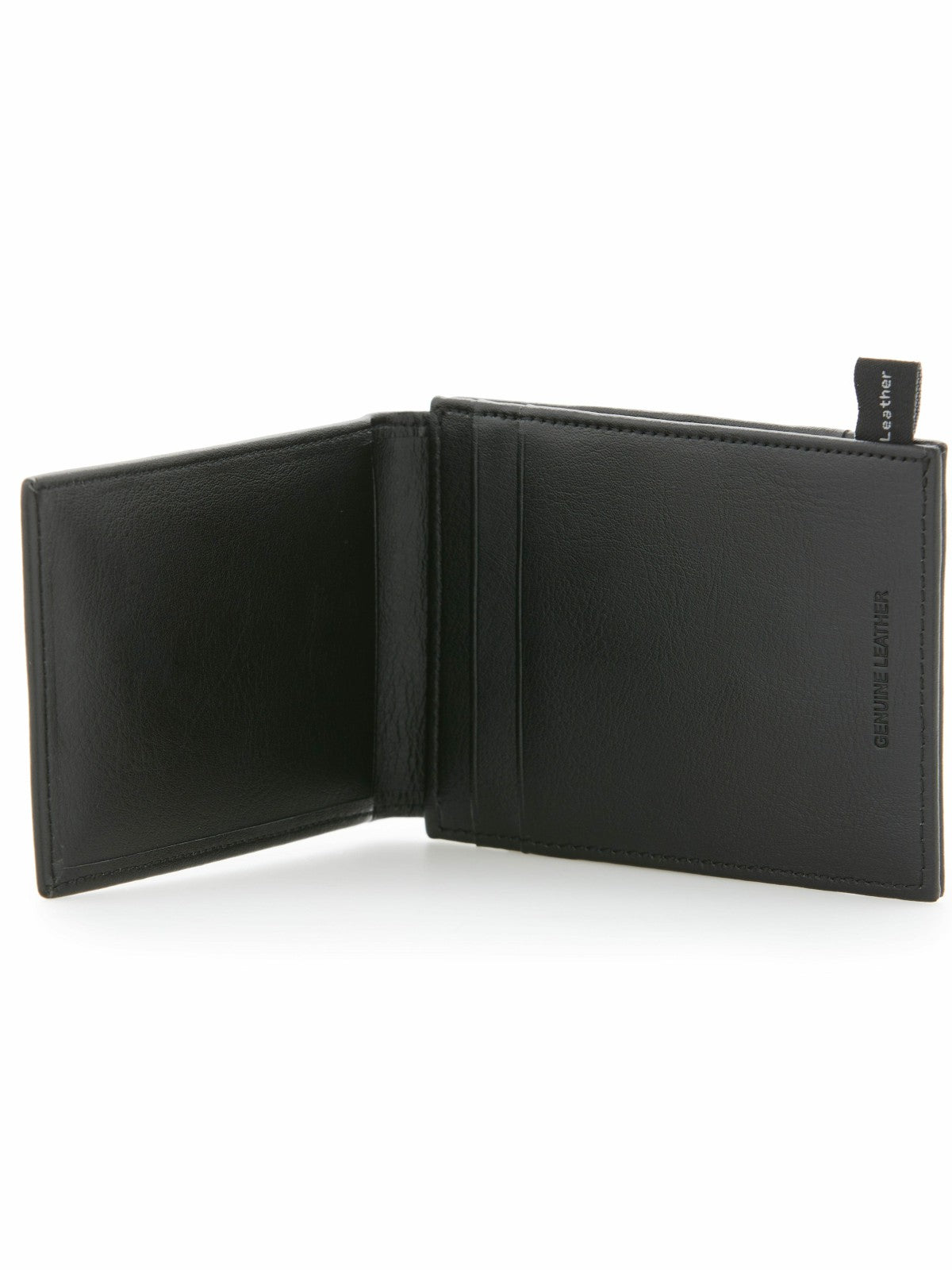 Leather Magnetic Card Case Wallet -  Perry Ellis US