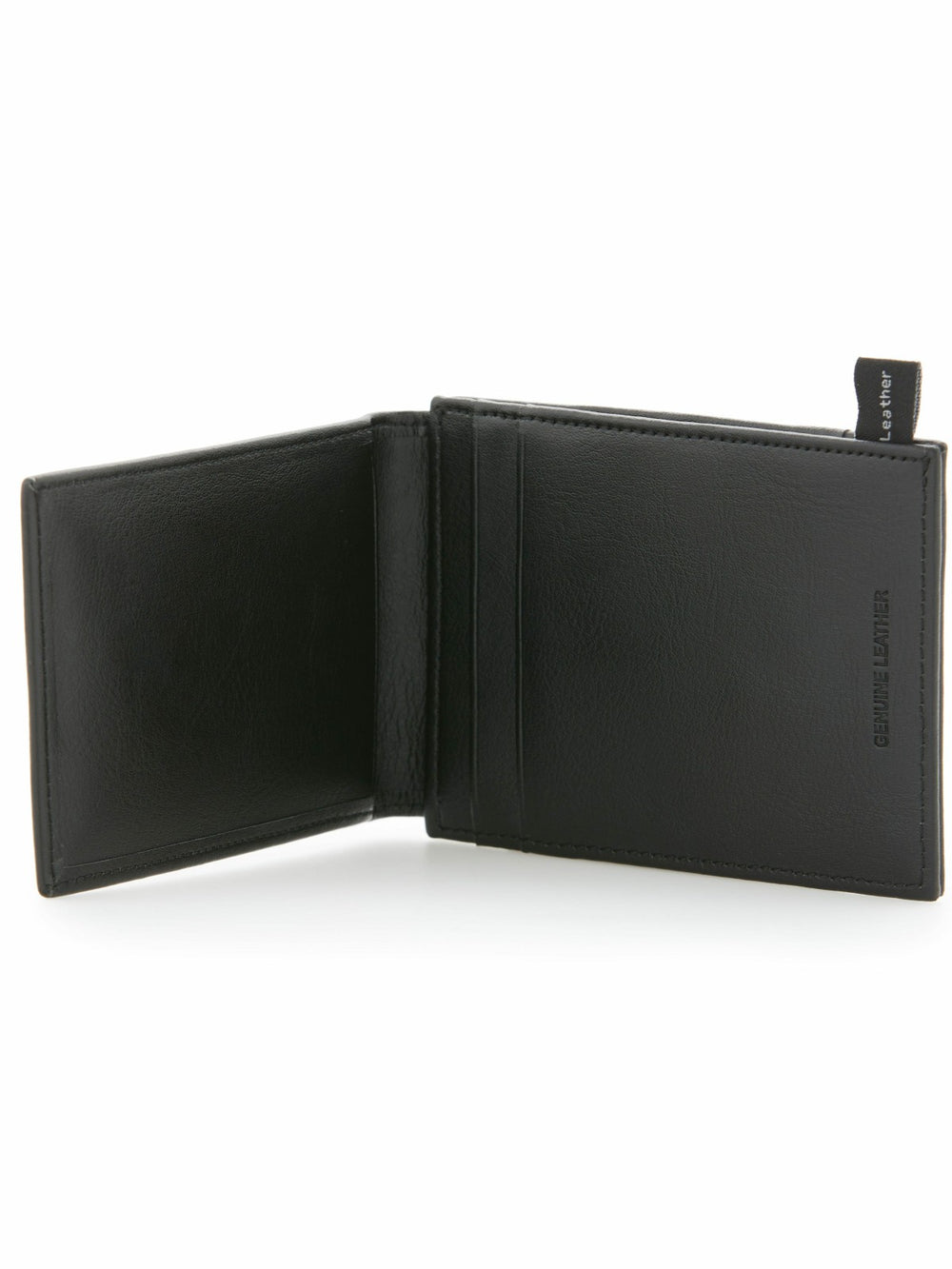 Leather Magnetic Card Case Wallet -  Perry Ellis US