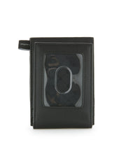 Leather Magnetic Card Case Wallet -  Perry Ellis US