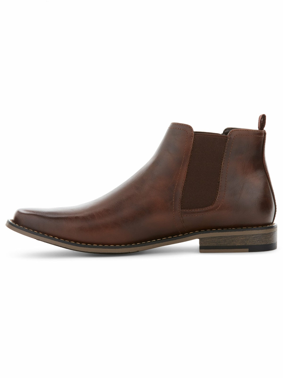 Chris Boot | Men's Faux Leather Chelsea Boot | Perry Ellis -  Perry Ellis on sale