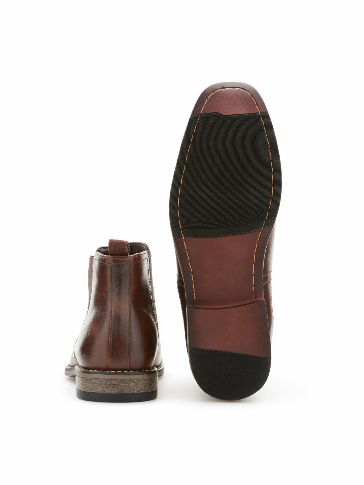 Chris Boot | Men's Faux Leather Chelsea Boot | Perry Ellis -  Perry Ellis on sale