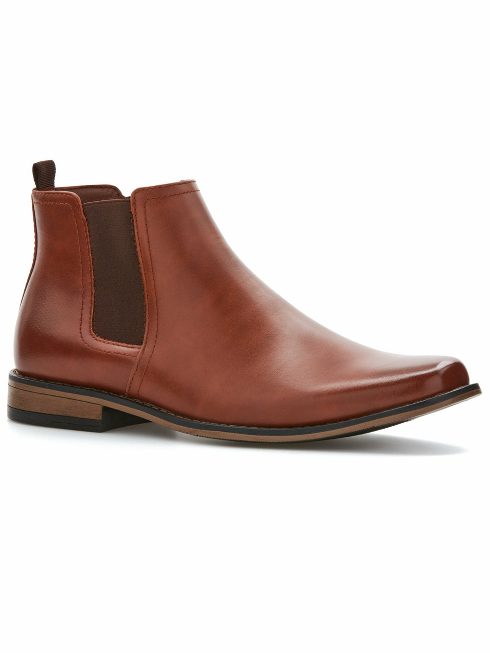 Chris Boot | Men's Faux Leather Chelsea Boot | Perry Ellis -  Perry Ellis on sale