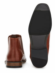 Chris Boot | Men's Faux Leather Chelsea Boot | Perry Ellis -  Perry Ellis on sale