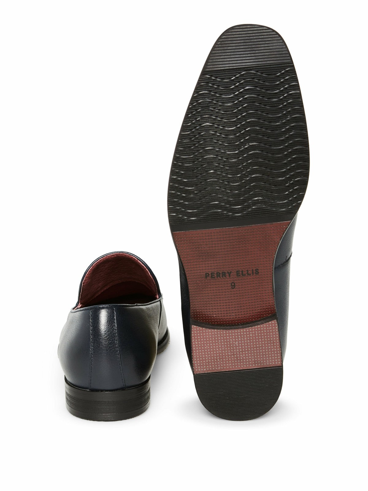 Tassel Leather Loafer -  Perry Ellis discount