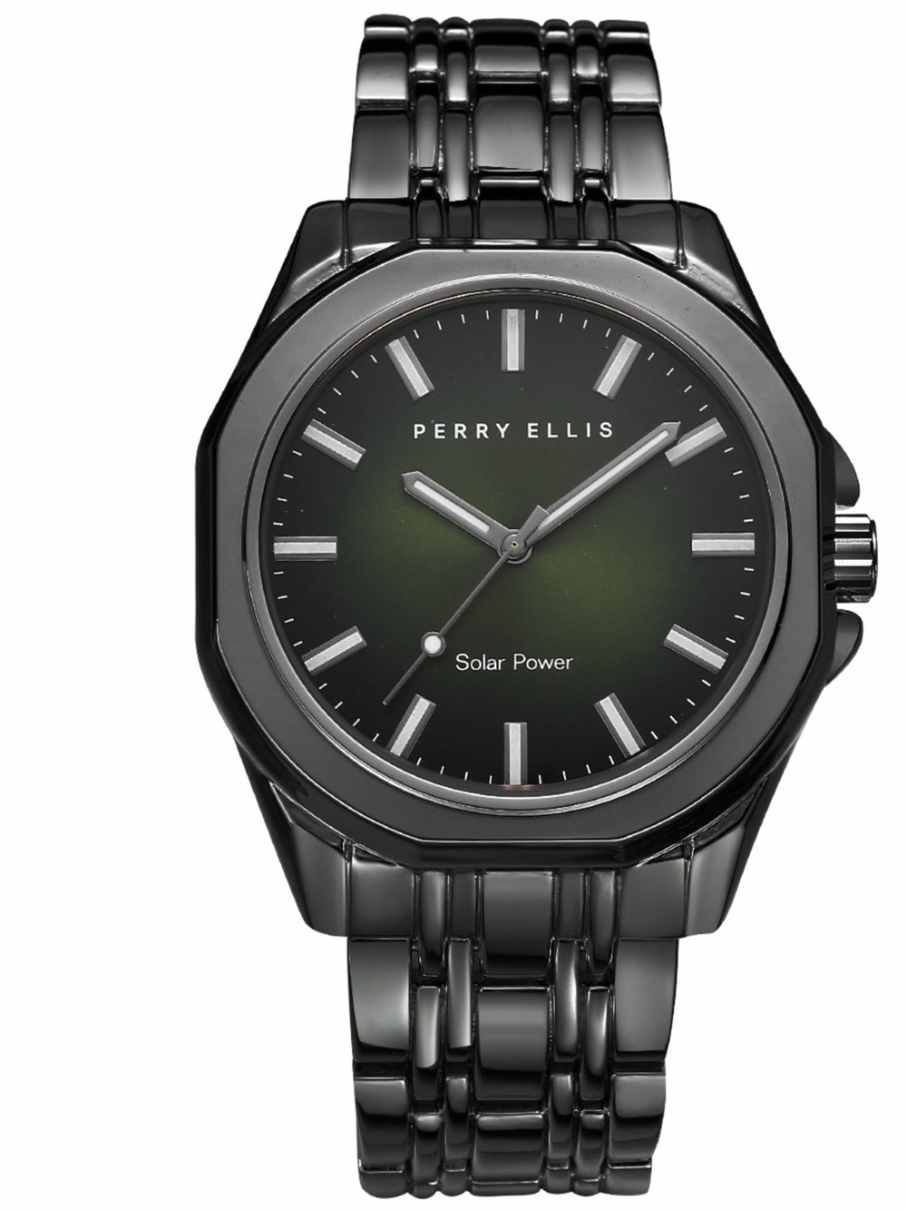 Perry Ellis 42mm Solar Powered Bracelet Watch -  Perry Ellis for sale